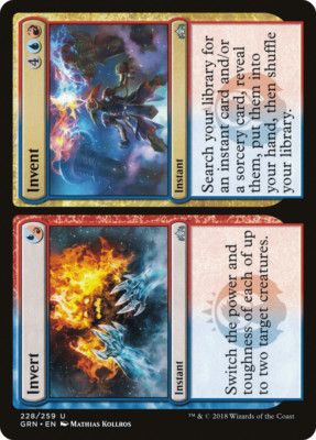 INVERT / INVENT x4 ~mtg NM/M Guilds of Ravnica 4 Unc