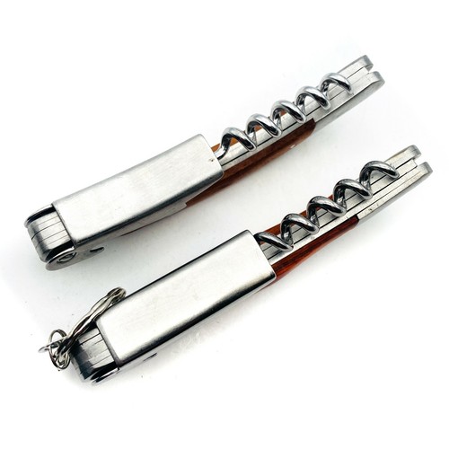 2 Pcs Random Selection of Waiter's Friend Corkscrew, Wine Bottle Opener Key - Picture 6 of 8