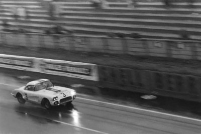 John Fitch Bob Grossman B S Cunningham Chevrolet Corvette 1960 4x6 Foto