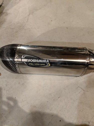 Yamaha R1 Yoshimura Alpha 2015-2019 escape 3/4 con punta C/F #1772 - Imagen 3 de 10