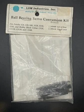LDM Ind. 9610 Single Ball Bearing Kit (Fits Futaba SXX, Hobby Shack Cirrus