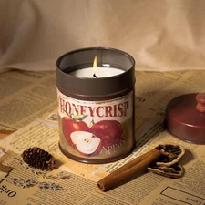 Long-lasting Scented candle 18 oz X2   Snowy White Tea & Jasmine Tuberose