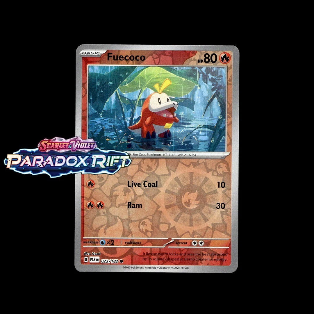 Fuecoco Pokmon TCG Cards for sale | eBay