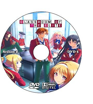 DVD Complete Classroom Of The Elite Season 1+2 (Epi 1-25 End) English  dubbed