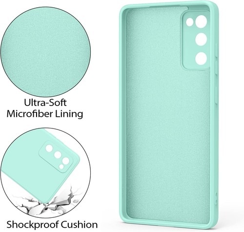 Silikon Hülle für Samsung Galaxy S20 FE Handy Slim Schutzhülle Case Cover Tasche - 第 49/49 張圖片