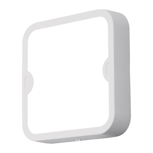 "Eglo Led Wandleuchte \"ALFENA-S\" Alu Weiss 18X18X4,5Cm 3000K 500Lm 95081"-image