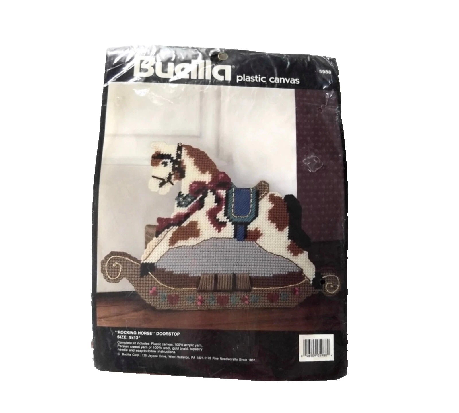 Bucilla Square Hand Embroidery Needlepoint Canvas