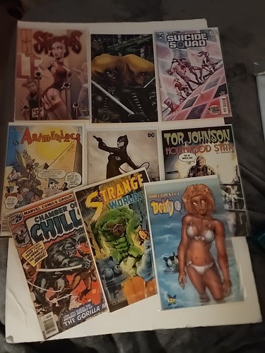 Rare Horror And More Underground Comics Lot #164 Includes 9 Comics Some Are HTF 
