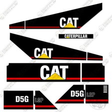 Fits Caterpillar D5G LGP Decal Kit Equipment Crawler Tractor Dozer 7-Year Vinyl