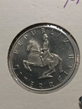 1969  Austria 5 Shilling  Coin PROOF  ( Low Mintage )  Rare World Coin    N/208