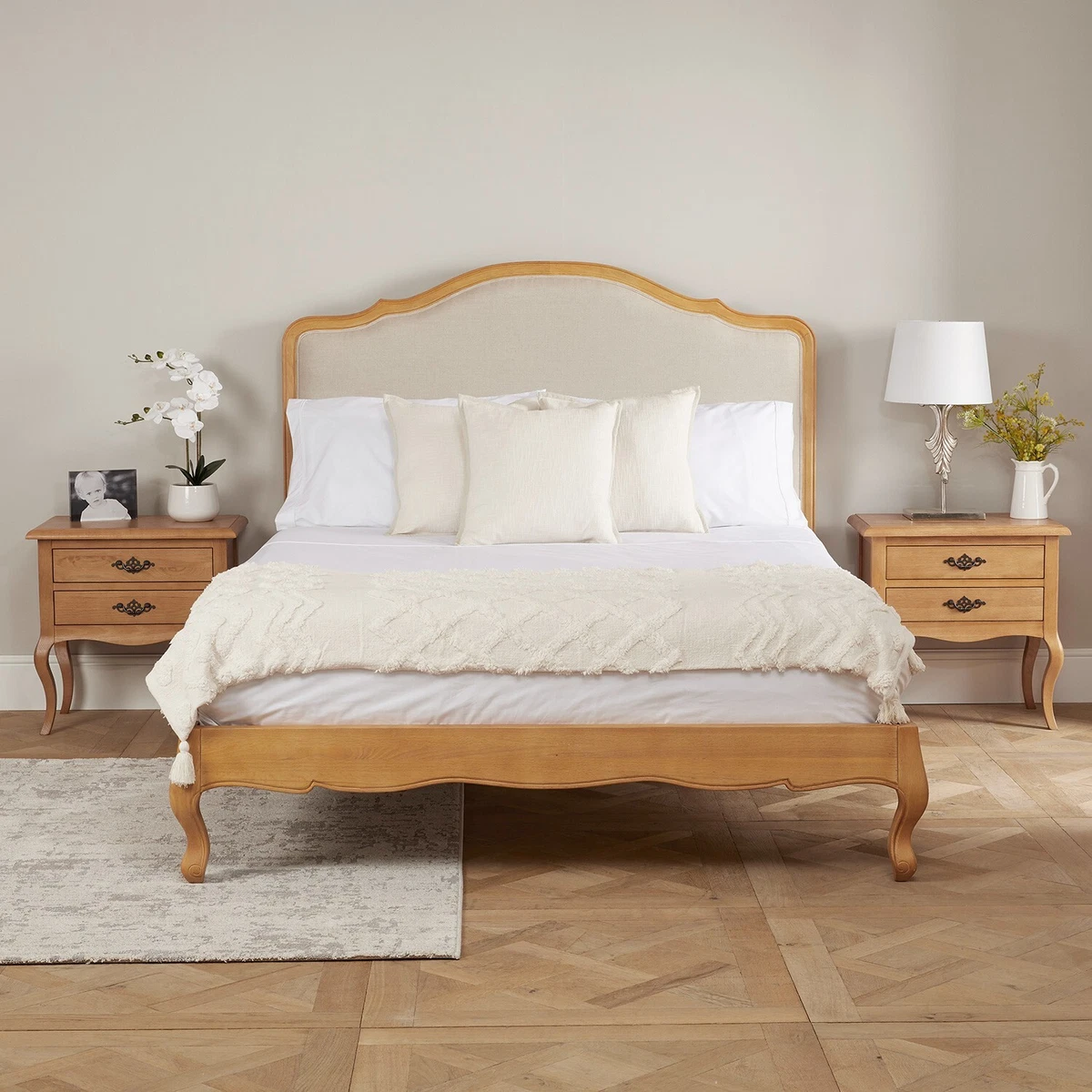 Super king 2024 bed low headboard