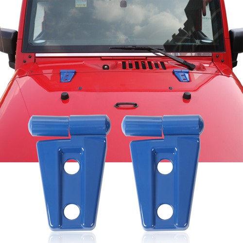 Blue Engine Hood Hinge Cover Trim for 
