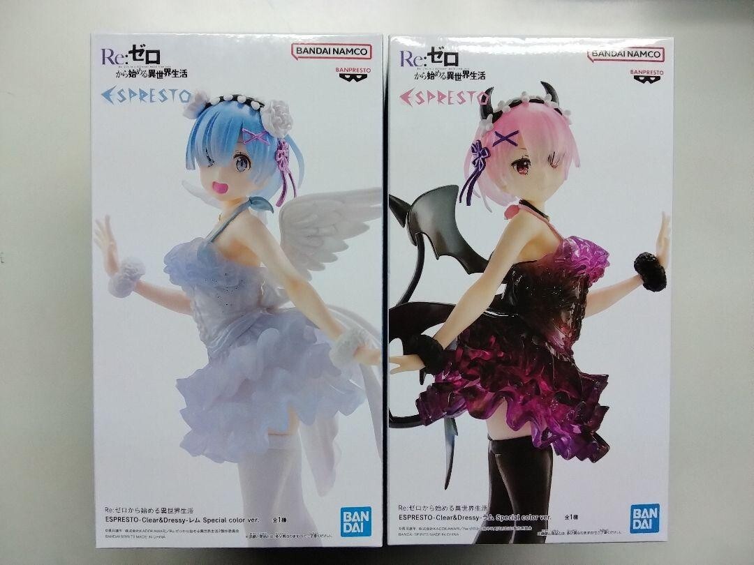Re:ゼロ レム・ラム ESPRESTO-Clear&Dressy Amazon.co.jp: Re:ゼロから始める異世界生活 ESPRESTO est