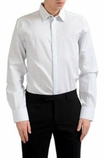 Dolce & Gabbana "Martini" Men's Striped Long Sleeve Dress Shirt Size 16 17 17.5