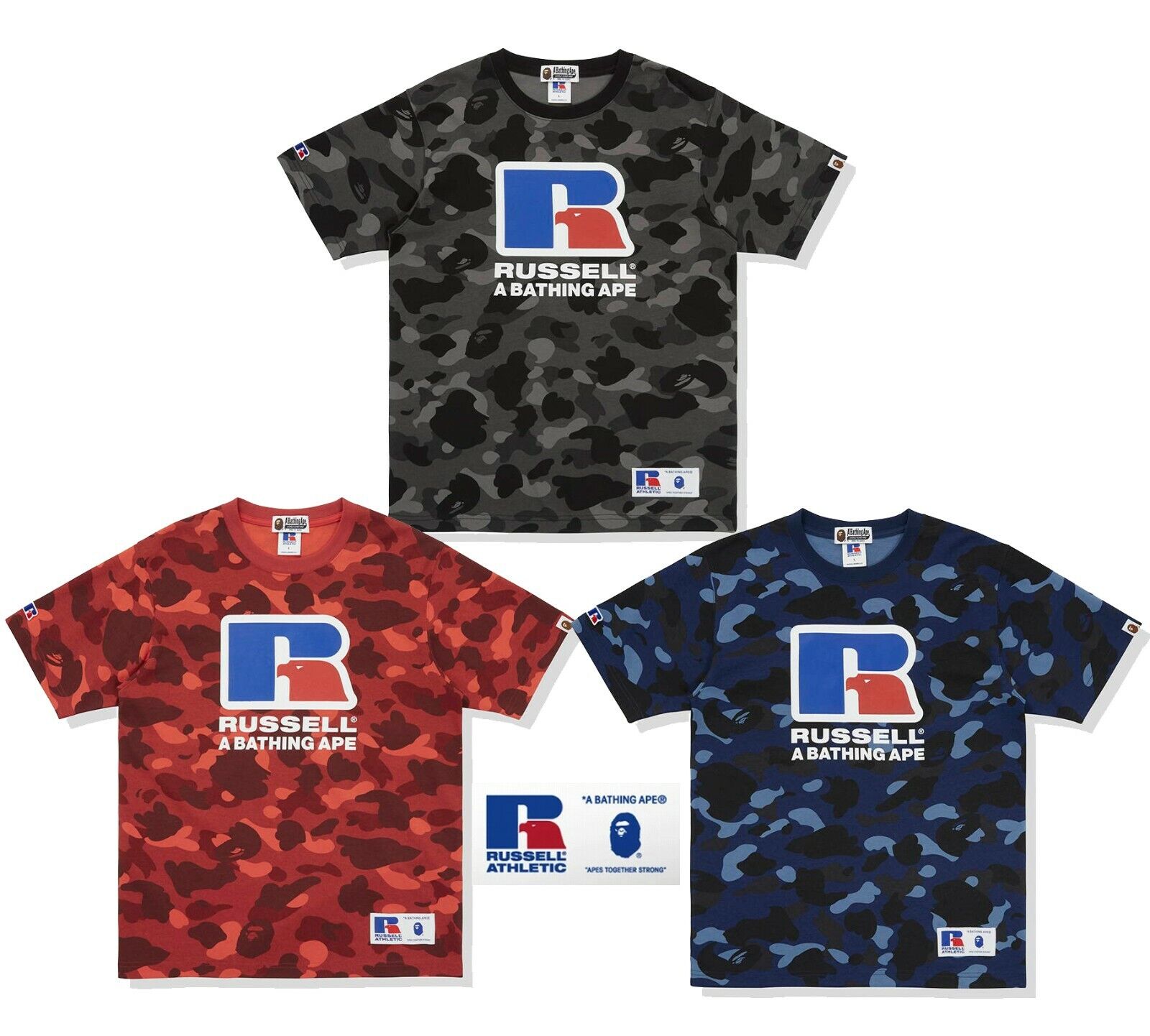 BAPE® x Russell Athletic