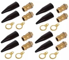 4 Packs CW20 SWA 20mm Armoured Outdoor Cable Gland Kit 2 Per Pack (8 In Total).