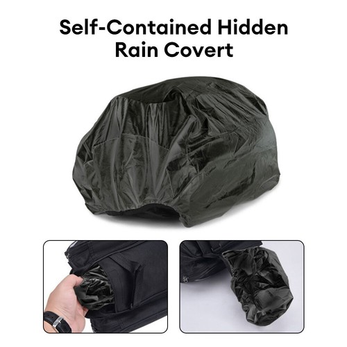 Waterproof Bicycle Rear Rack Seat Bag Bike Cycling Storage Pouch Trunk Pannier - Picture 8 of 20