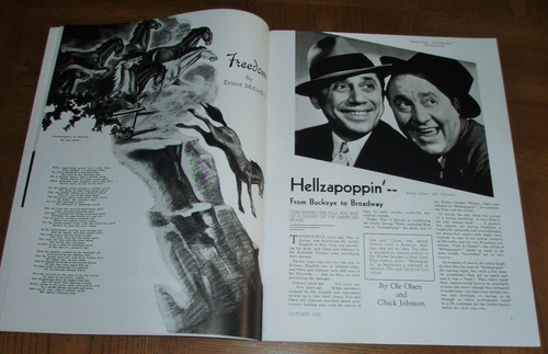 ARIZONA HIGHWAYS-OCTOBER 1939 B/W ISSUE - GHOST TOWN- HOPI BOY- BIRDCAGE THEATER - Picture 4 of 9