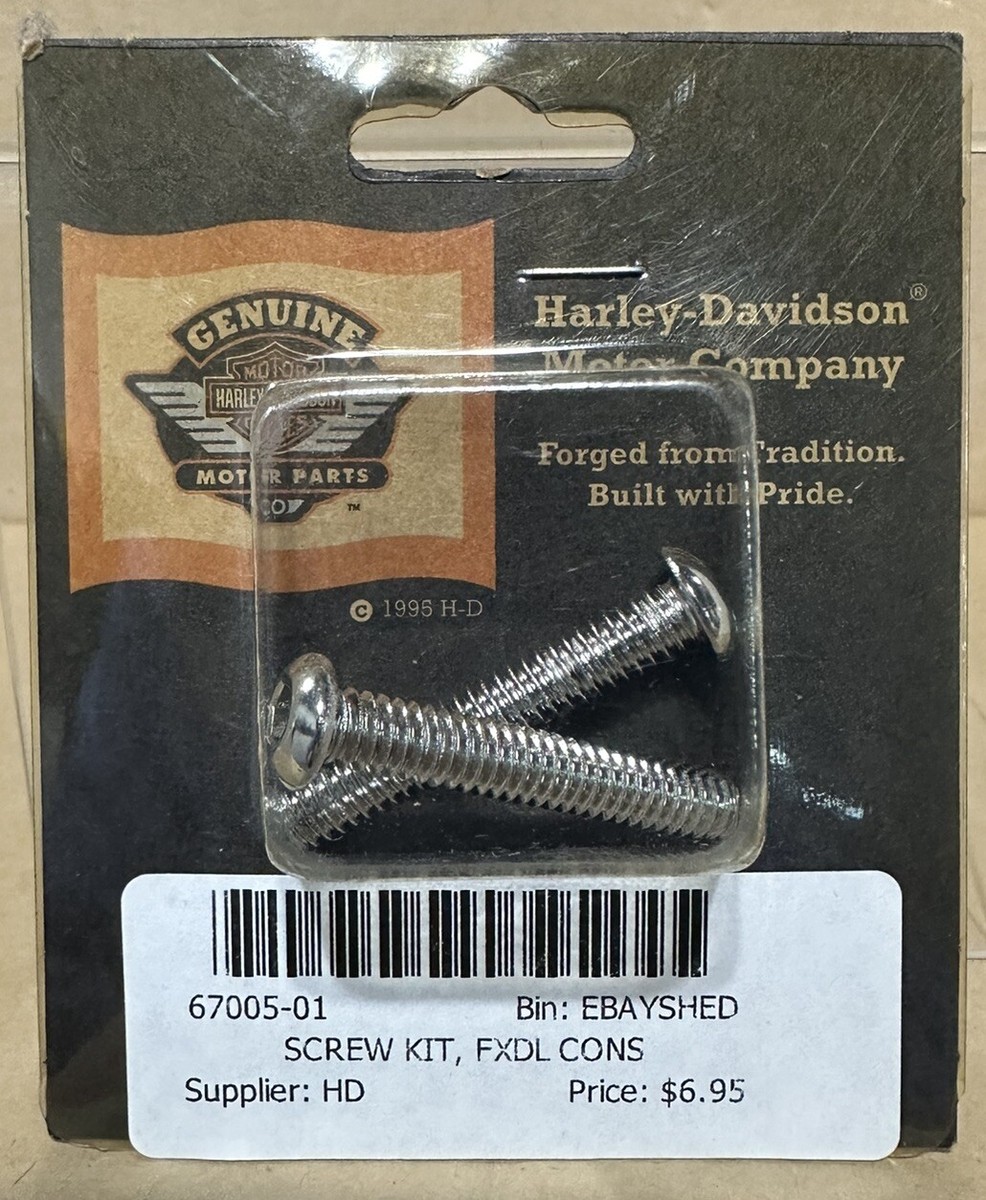 Harley Davidson Dyna Console Screw Kit 67005-01 | eBay