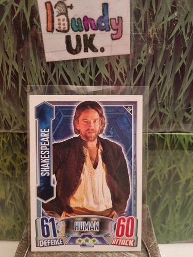 Dr Doctor Who Alien Attax Card Game TCG - Human Robot Cyborg Time Lord companion - Picture 93 of 139