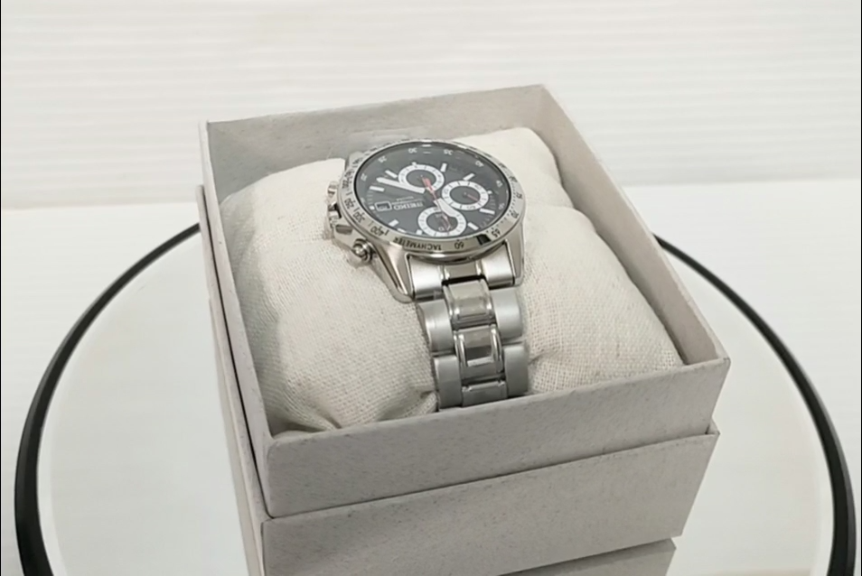 SEIKO SND371 P1 Chronograph Watch Overseas Reimported Models