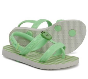 green sandals size 11