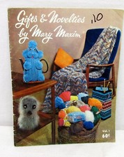 Vintage Gifts & Novelties by Mary Maxim Vol 1 Knitting Craft Pattern Booklet
