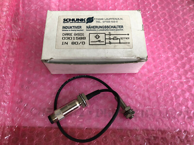 Schunk 0301588, IN80/Ö, Induktiver Sensor,  Neuwertig OVP
