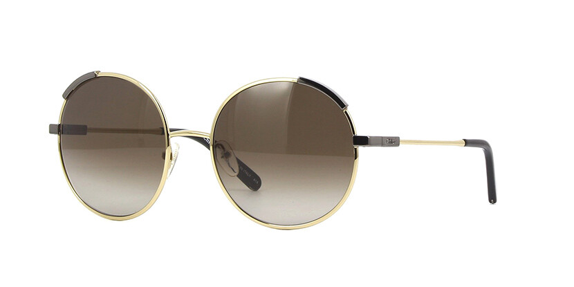 New Chloe Sungalasses CE117S 754 Light Gold/Brown Lens Authentic