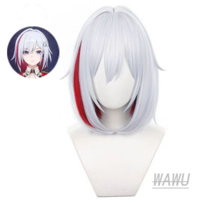 Honkai: Star Rail Topaz Jelena Short Wigs Cosplay Party Heat Resistant Wig