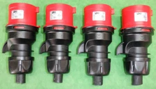 PCE PLUG TYPE 0259  30 A  200-415 V  32A-6h    LOT OF 4