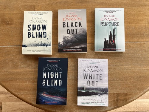 Outside Book Dark Iceland Series, all 5 Books by Ragnar Jonasson | eBay UK