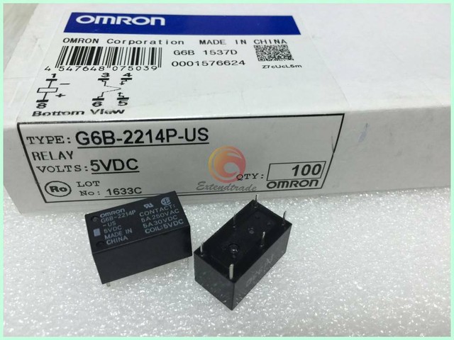 Omron реле 5v