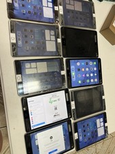 lot 10 Apple iPad Mini 4, 128GB, WiFi 7.9in - touch bad