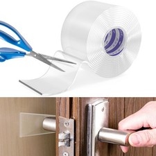 Cuttable Cabinet Door Bumpers 2 inch Cuttable Headboard Stopper Furniture Pad...