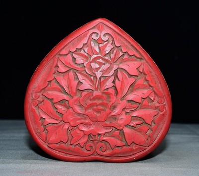 Exquisite Lacquerware Longevity Peach Jewelry Box Ornaments