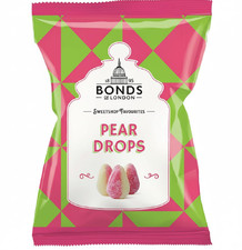Original  Bag Sugar Coated Pear Flavored Boiled Sweets a Classic Sweetshop Favor