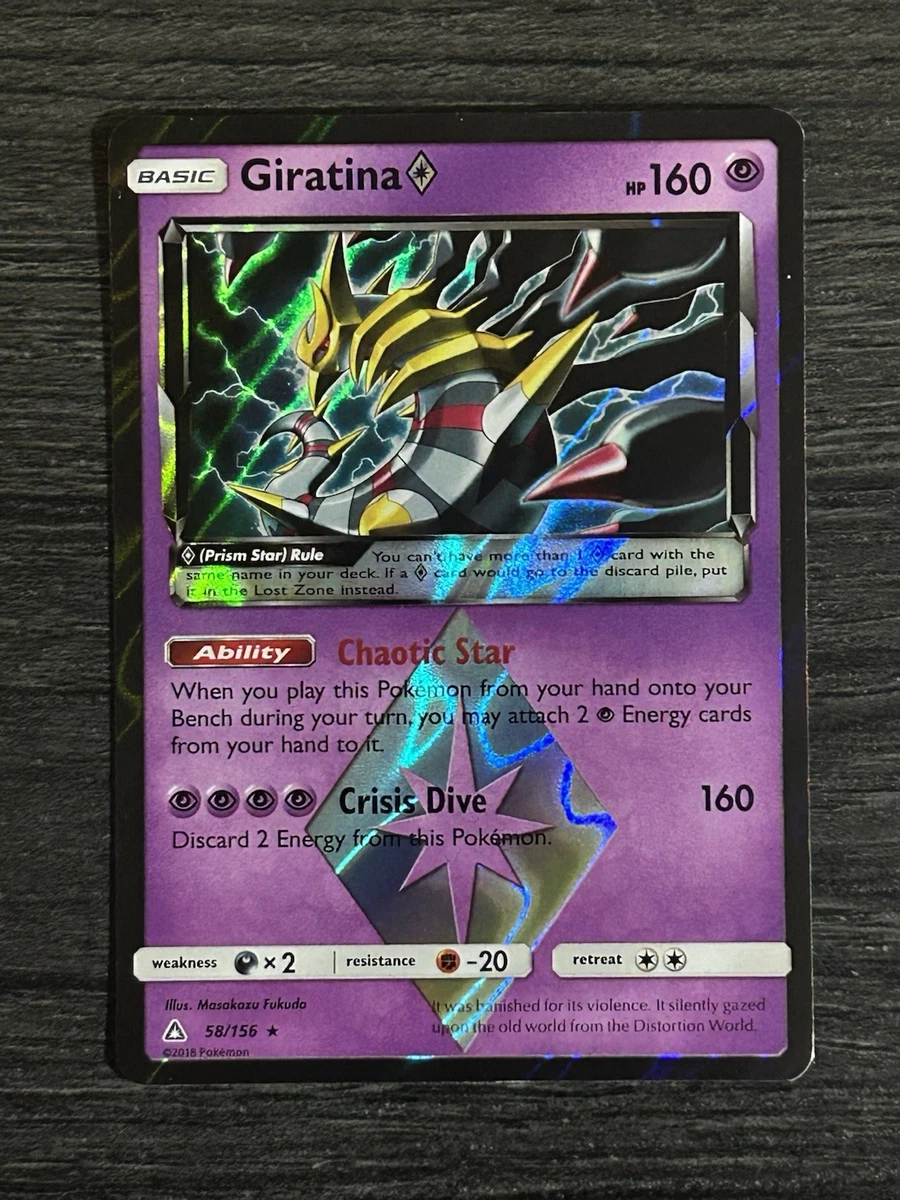 Giratina Prism Star Pokémon TCG Cards for sale | eBay