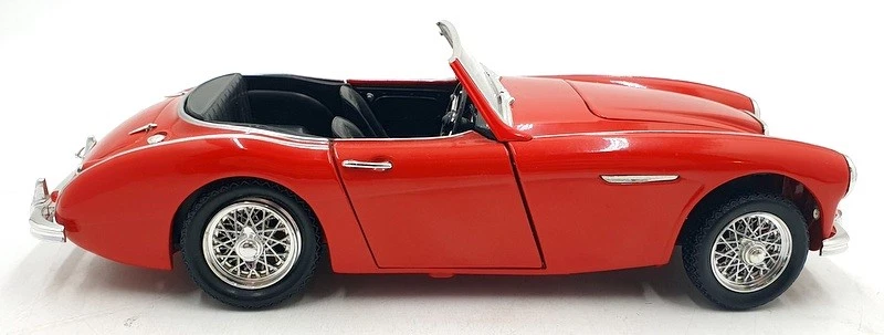 Ertl escala 1/18 diecast DC17125Y - 1961 Austin Healey 3000 - rojo Foto 4 de 4