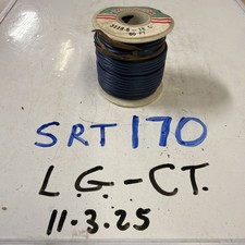 Whitaker Automotive Cable 50 Feet Blue Wire Spool 18 Gauge 3118-6 Vintage NOS