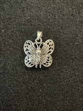 STERLING SILVER  CHARM BUTTERFLY 925