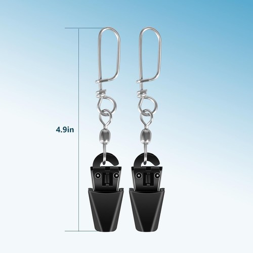 2250141 Line Terminator Downrigger Accessorio Confezione da 2 per Downrigger, Riduci Shock - Foto 8 di 9