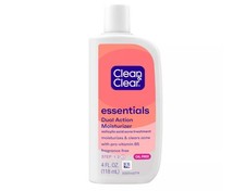 Clean  Clear Essentials Dual Action Facial Moisturizer with Salicylic Acid Acne