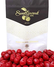 Very Cherry Dubble Bubble Gumballs | Candy Filled Bubble Gum Balls 1" | 1.5 Poun