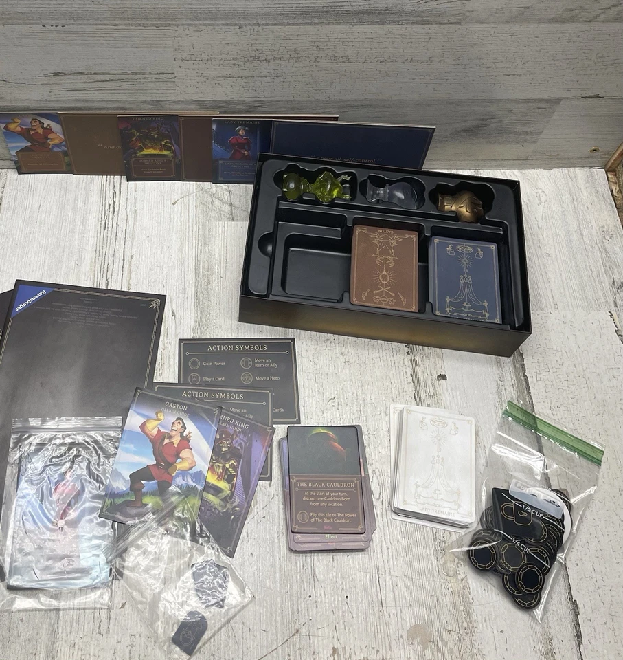 LOTE de juegos de mesa villanos de Disney perfectamente miserables despreciables *LEER DESCRIPCIÓN* Foto 4 de 4