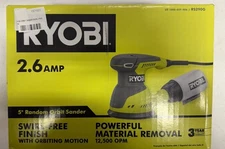 NEW RYOBI RS290G 2.6 Amp Corded 5 in. Random Orbital Sander