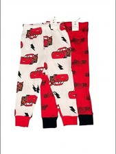 Cars Lightning McQueen 2 Pack Toddler Pajama Pants Boys 2T