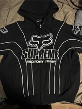 Supreme x fox racing hoodie (NWOT)