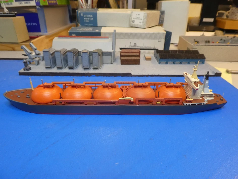 Gastanker Golar Freeze (N) in 1:1250 Hersteller Hansa S307