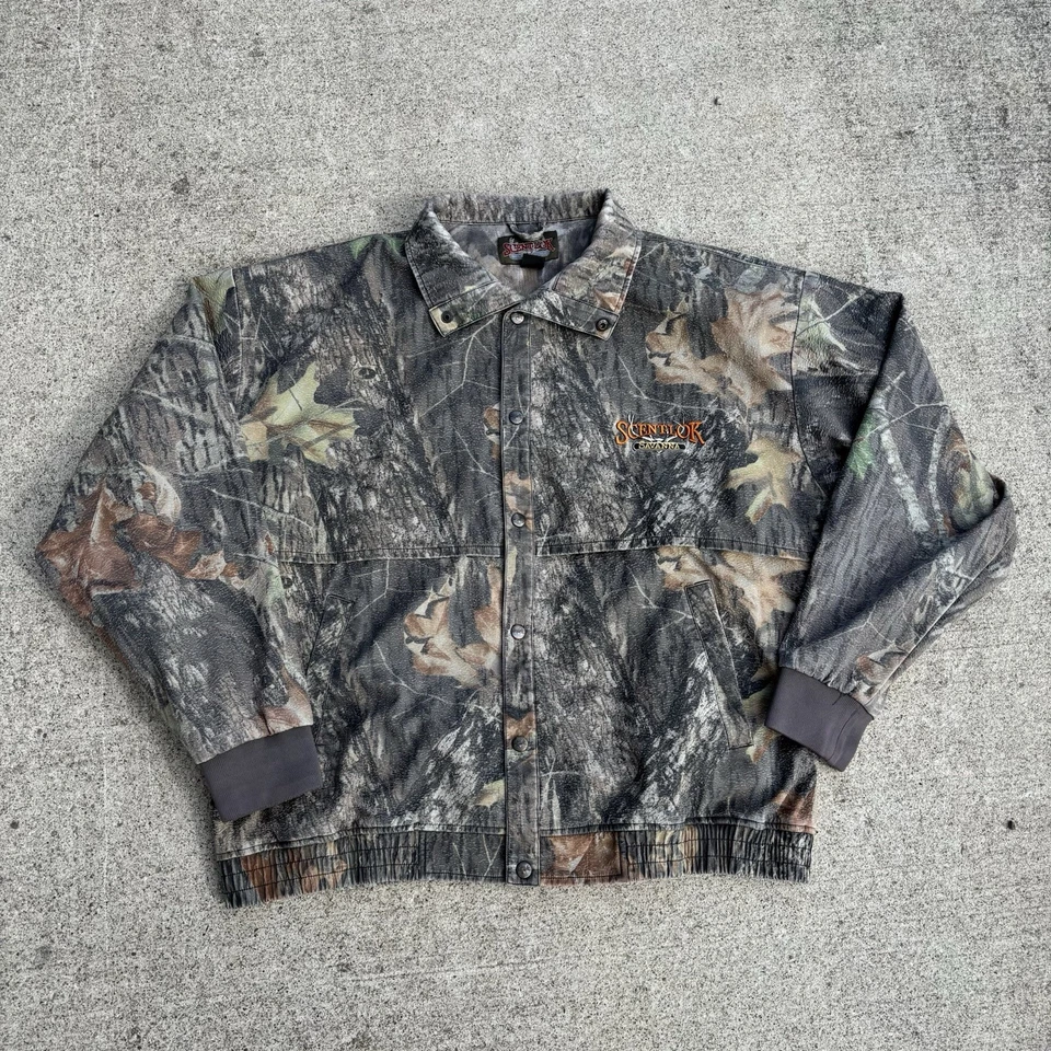 Scent-Lok Hunting Set Mens XL Advantage Timber Camo Jacket Pants Suit Outdoor - Image 2 of 4